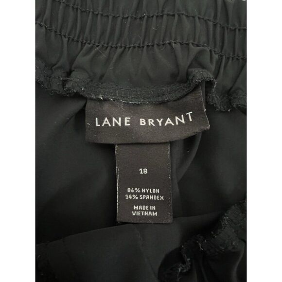 Lane Bryant On The Go Mid Rise Jogger Black Womens Plus Size 18 NWOT Activewear - Picture 7 of 10